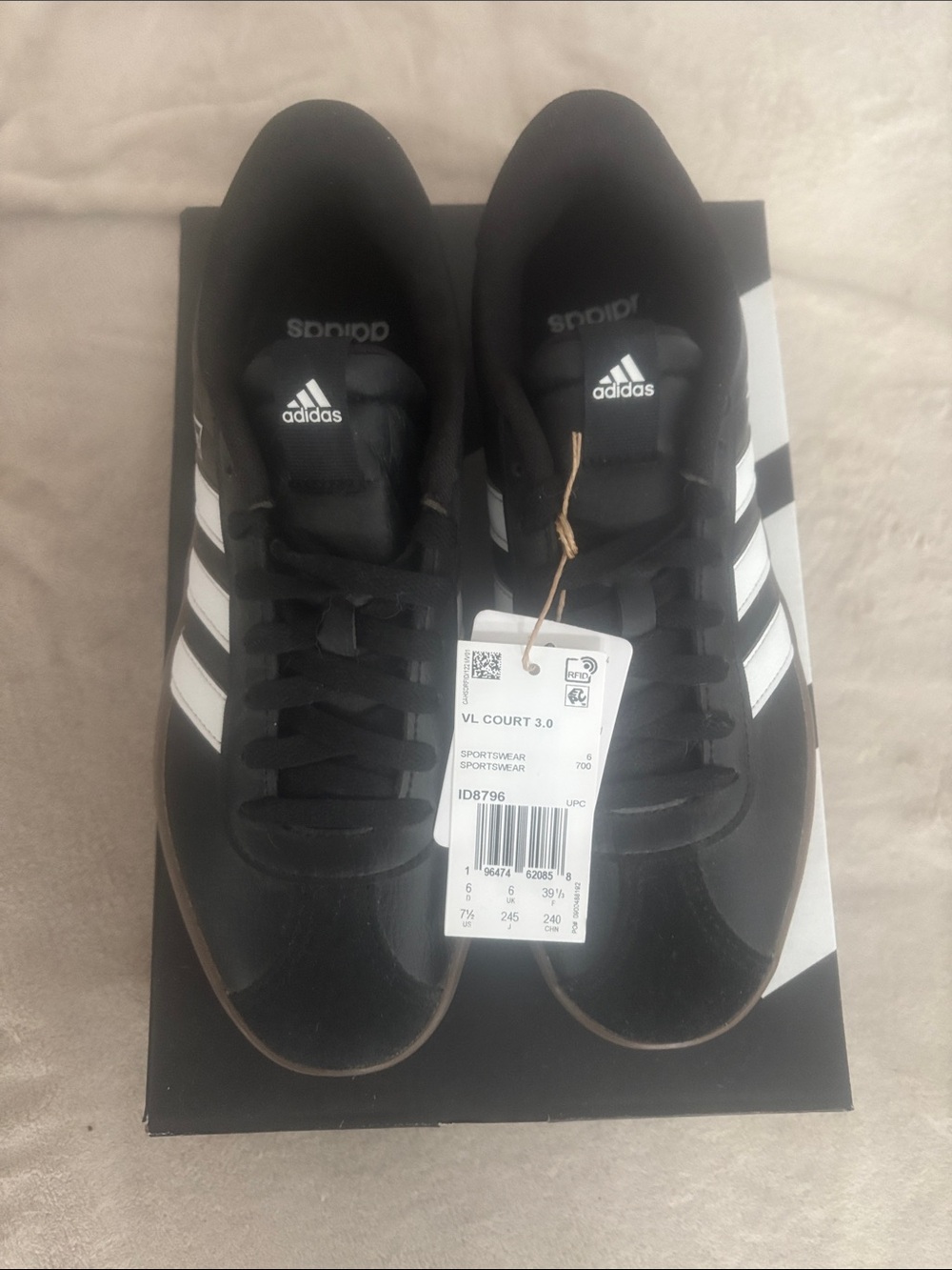 adidas VL Court 3.0 Women’s Sneakers - Size 7.5